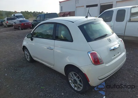 2012 Fiat 500 Pop из США, поврежденный, VIN 3C3CFFAR3CT125047